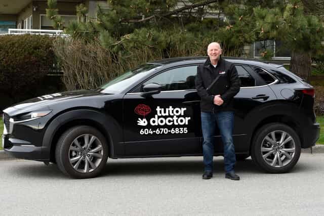 Tutor Doctor Smart Car in Front of Richmond Olympic Oval