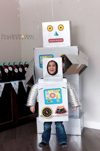 Robot Box Costume Robot Box Costume